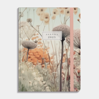 De Hobbit Soft Pocket Agenda 2025 Field Flowers