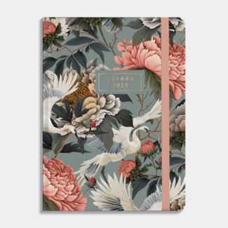 De Hobbit Soft Pocket Agenda 2025 Flowers