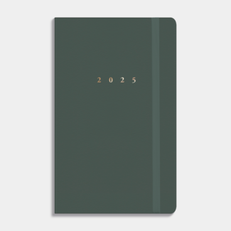 De Hobbit Deluxe Pocket Agenda 2025 Donkergroen