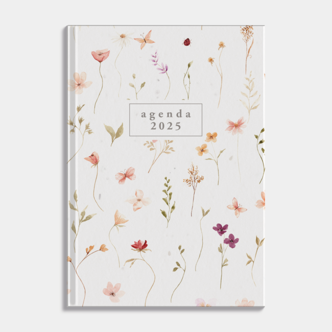 Mini Agenda 2025 Flowers