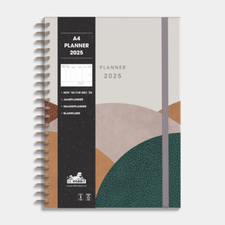 De Hobbit A4 Planner 2025 Abstract