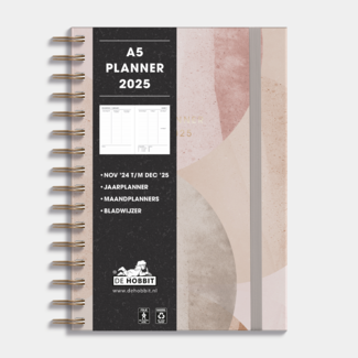 De Hobbit A5 Planner 2025 Abstract