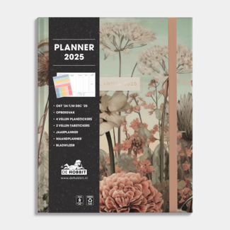 De Hobbit A5+ Planner 2025 Fieldflowers