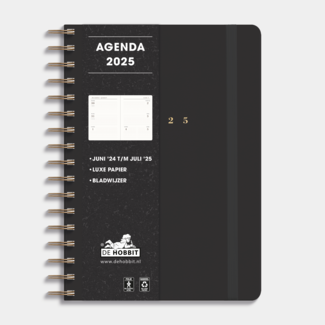 De Hobbit Agenda de lujo A5 2025 Gris