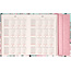 Magnetischer Wochenkalender Pink Flower 2025