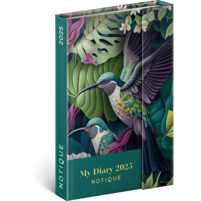 Magnetischer Wochenkalender Hummingbird 2025