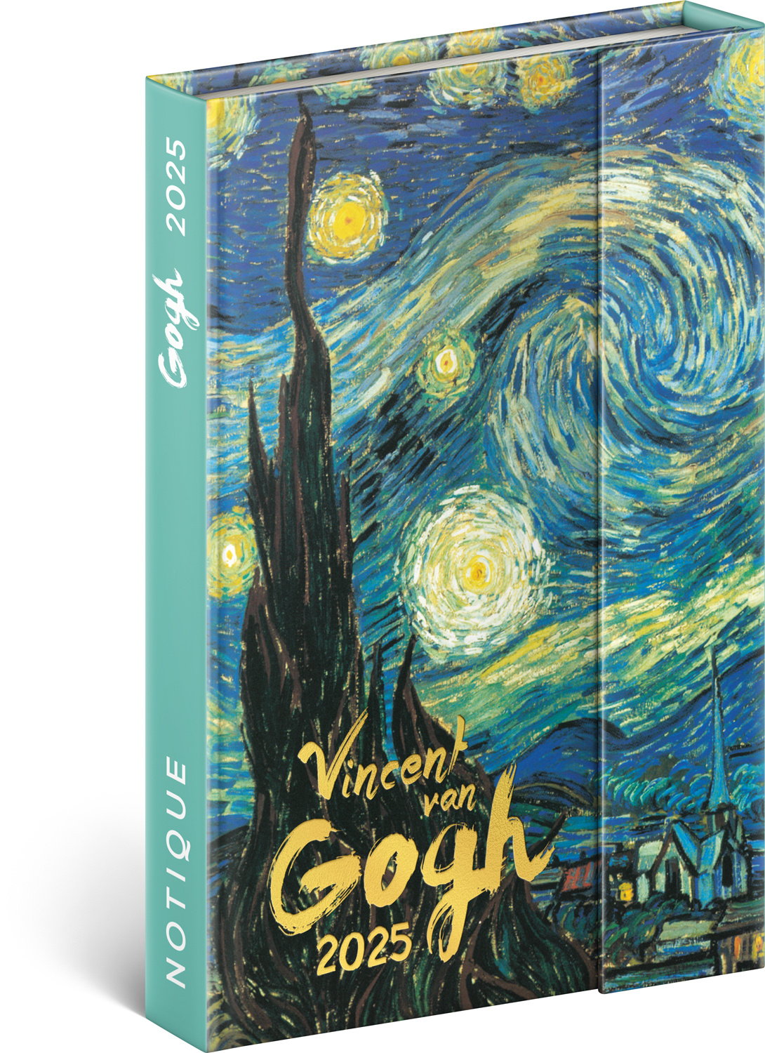 Magnetische weekagenda Vincent van Gogh 2025