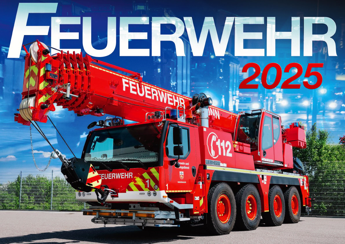 Brandweer - Feuerwehr Kalender 2024 A3