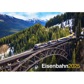 ML Publishing Trains - Eisenbahnen Kalender 2025 A3