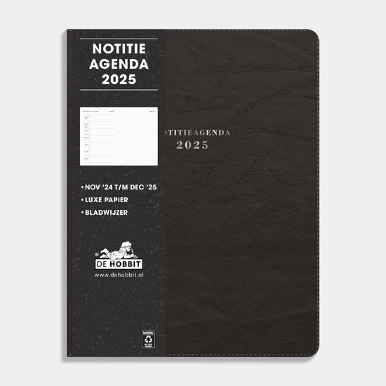 Hobbit-Agenda-A5-Flex-Notitie-Zwart-2025