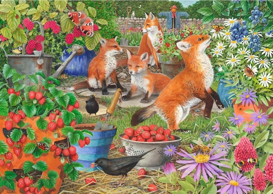 Foxy Ladies Puzzel 1000 Stukjes