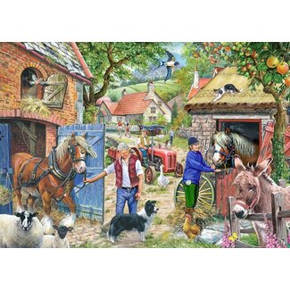 The House of Puzzles Puzzle di Appletree Lane 1000 pezzi