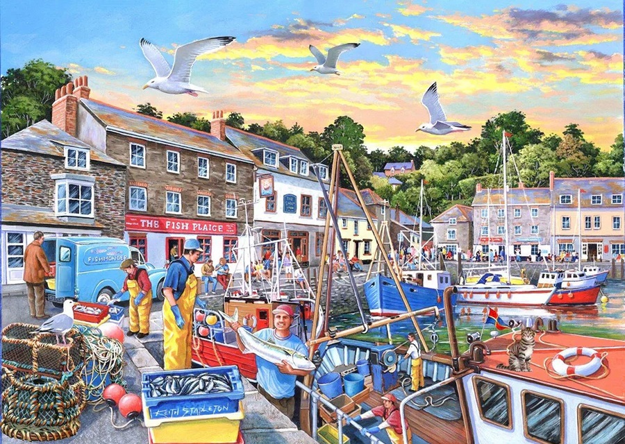 No. 26 - Catch of the Day Puzzel 1000 Stukjes