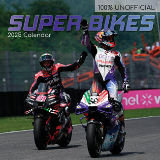 The Gifted Stationary Calendario Super Bikes 2025