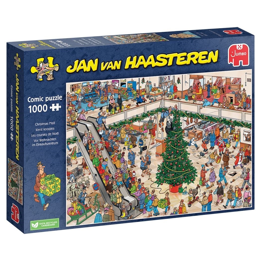 Jan van Haasteren - Kerstkoopjes Puzzel 1000 Stukjes