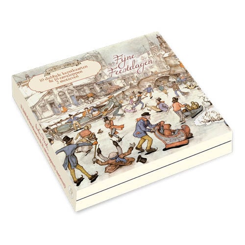 Anton Pieck Kerstkaarten Kerstliedjes 10 Stuks