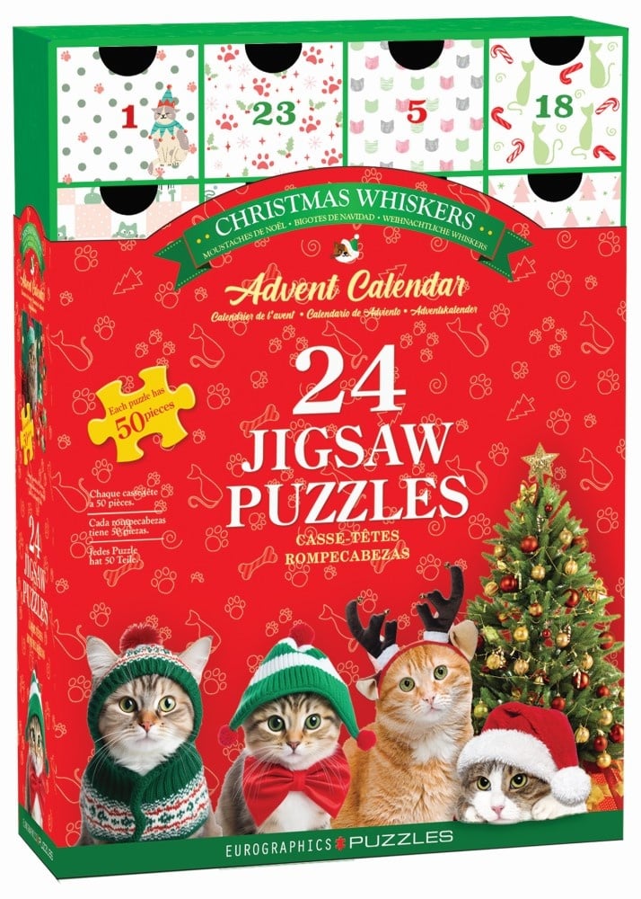 Christmas Whiskers Adventskalender 24 x 50 Stukjes