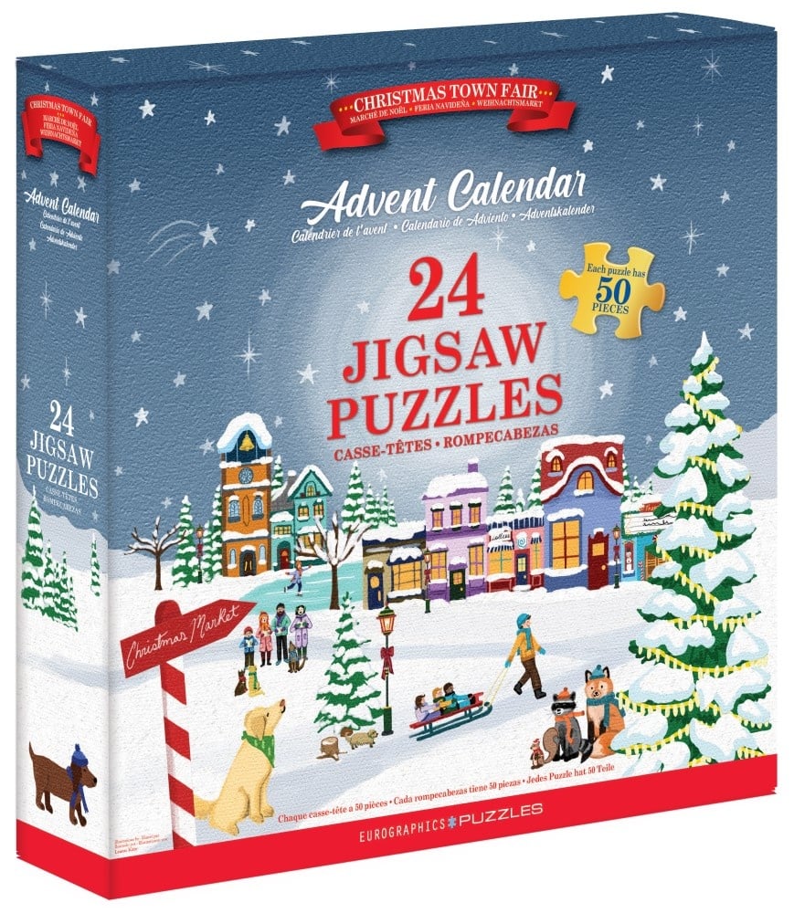 Christmas Town Fair Adventskalender 24 x 50 Stukjes