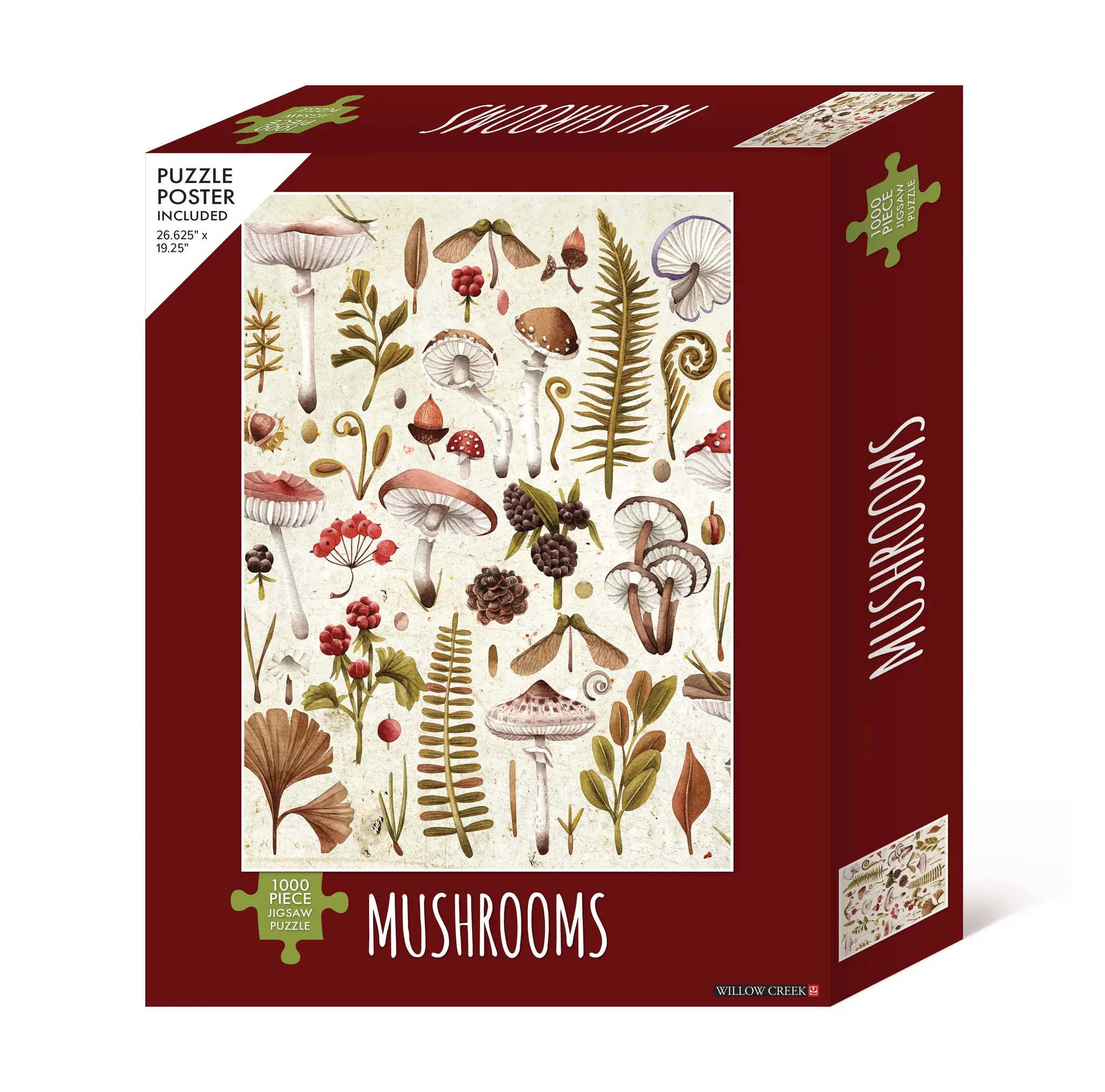 Buy Mushrooms Puzzle 1000 Pieces? Quick and easy online
