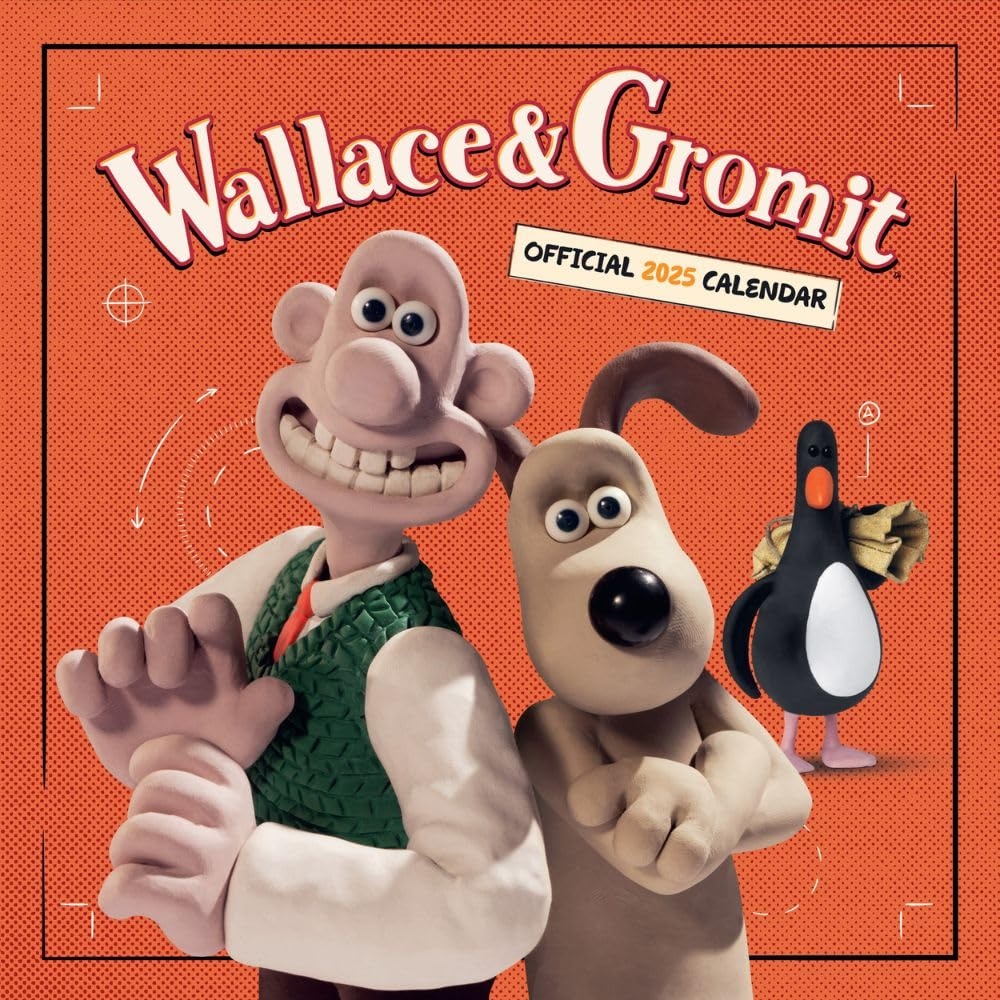 Wallace y Gromit Calendario 2025 Fácil y rápido en línea mejor Kalenderwinkel.nl