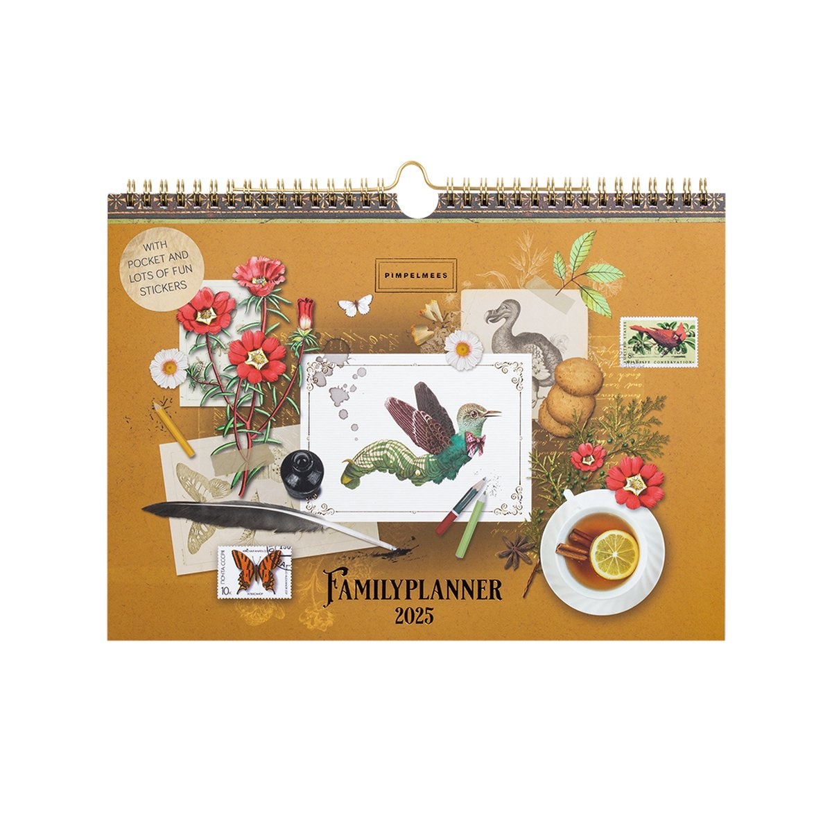 Pimpelmees notebook A4 - SAND