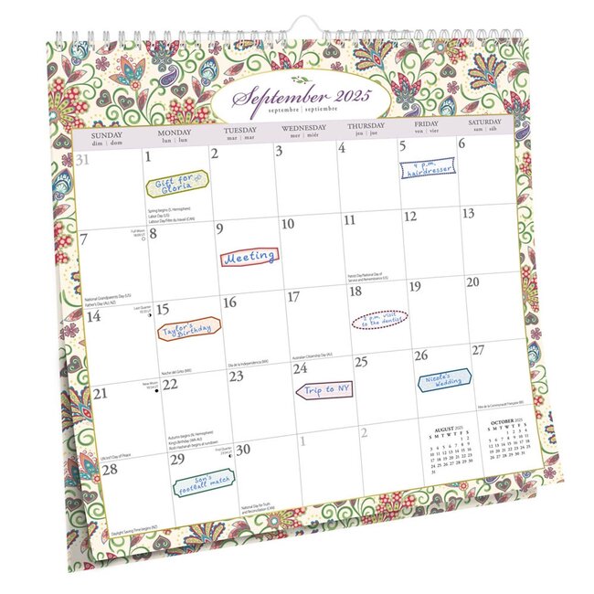 Buying Tuscan Delight Calendar 2025 simply order online Kalenderwinkel.nl