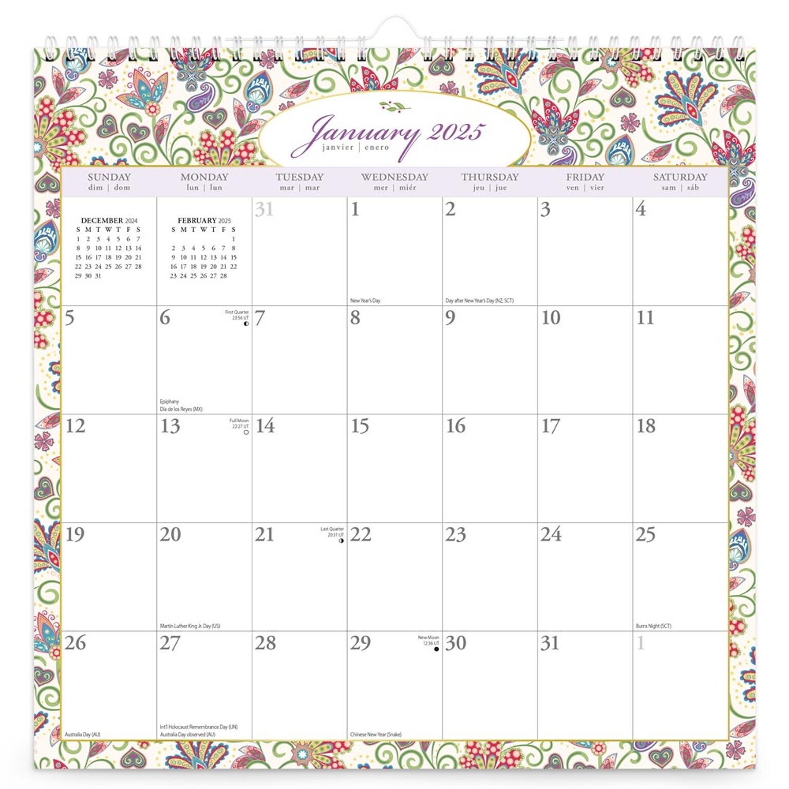 Tuscan Delight Kalender 2025
