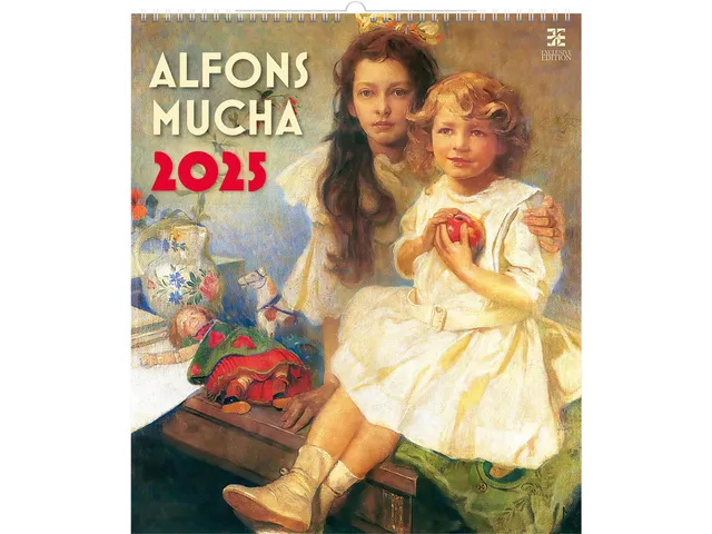 Alfons Mucha Kalender 2025