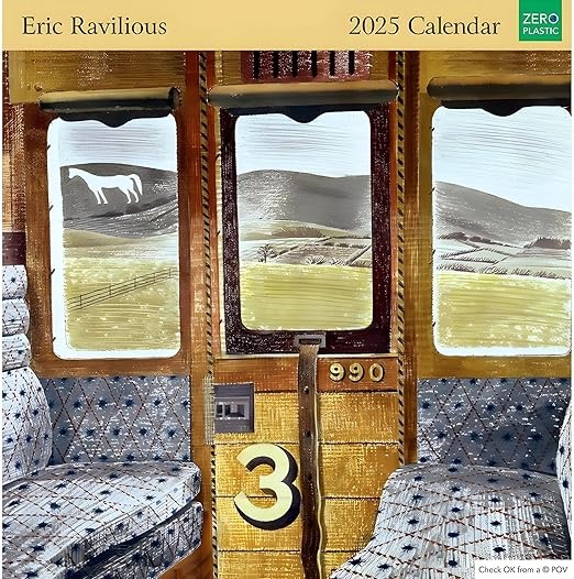 Eric Ravilious Kalender 2025