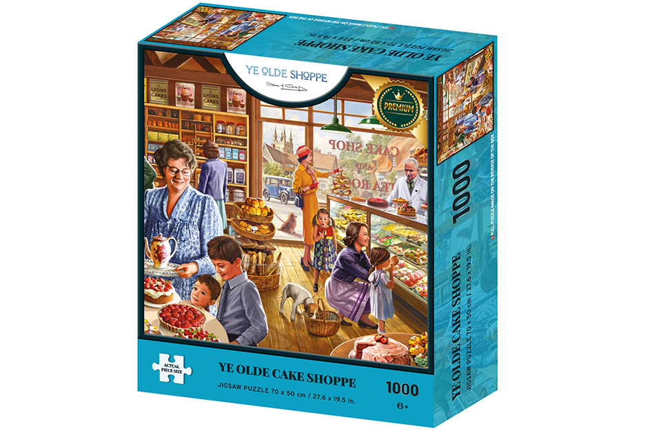 Nostalgia puzzel - Ye olde cake shoppe - Nostalgia (1000)