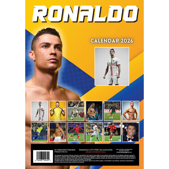 Buy Cristiano Ronaldo Calendar 2026? Order easily online