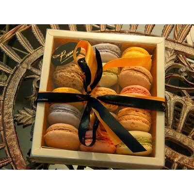 Patisserie & Chocolaterie Boom Luxe Macaron Box 3 Rangs (15 stuks) Patisserie & Chocolaterie Boom Luxe Macaron Box 3 Rangs (15 stuks)