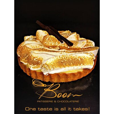 Patisserie & Chocolaterie Boom Desserttaart Lemon Merinque Patisserie & Chocolaterie Boom Desserttaart Lemon Merinque