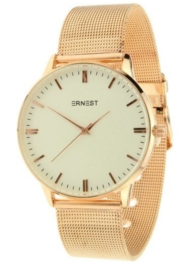 Ernest Horloge New York Rose Goud