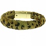 Armband Hairy Leopard Green