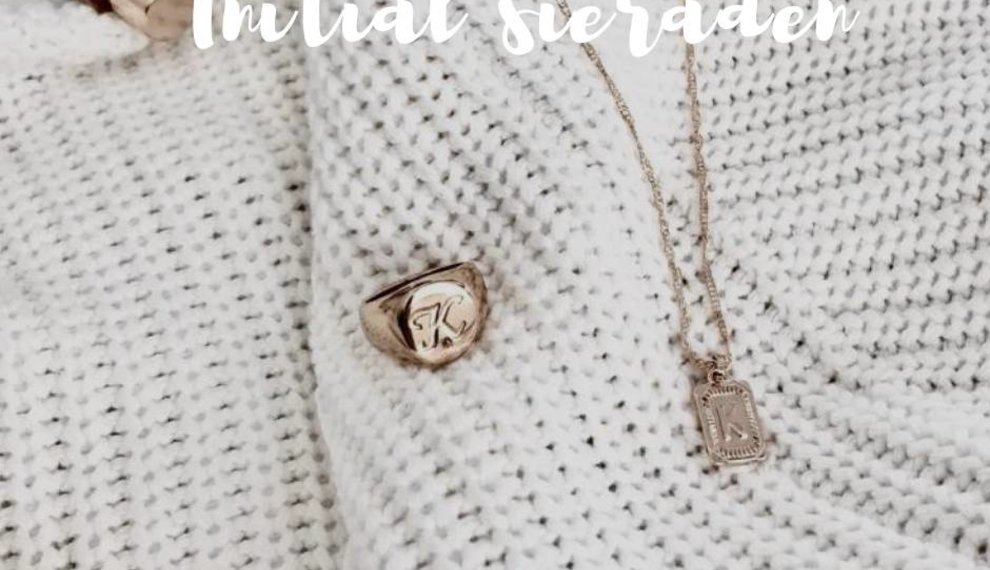 Cadeautip: Initial Sieraden