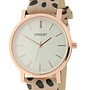 Horloge Minimalist Cheetah Beige Rose