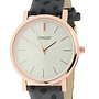 Horloge Minimalist Cheetah Grijs Rose