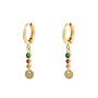 Oorbellen Colourfull Gems & Coin