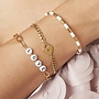 Armband Tekst Beads