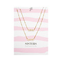 Ketting Setje Sister Don't Need Words