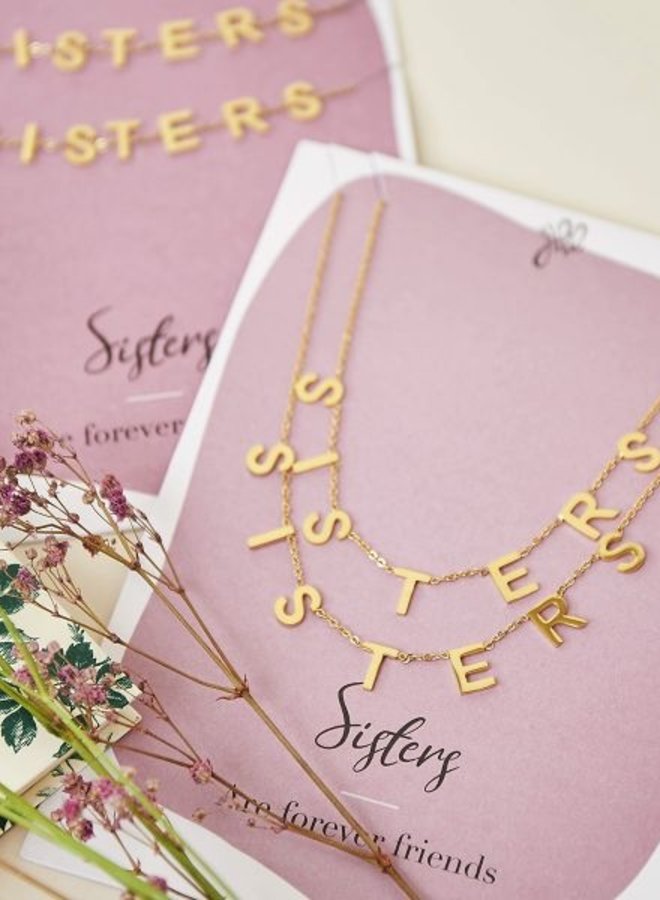 Ketting Setje Sisters Forever Friends