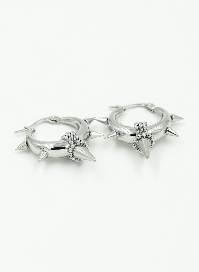 Oorringen Bali Spike Hoops