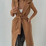 Gilet Mantel Jas Camel
