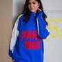 Sweater Trui Paris 1960 Blauw