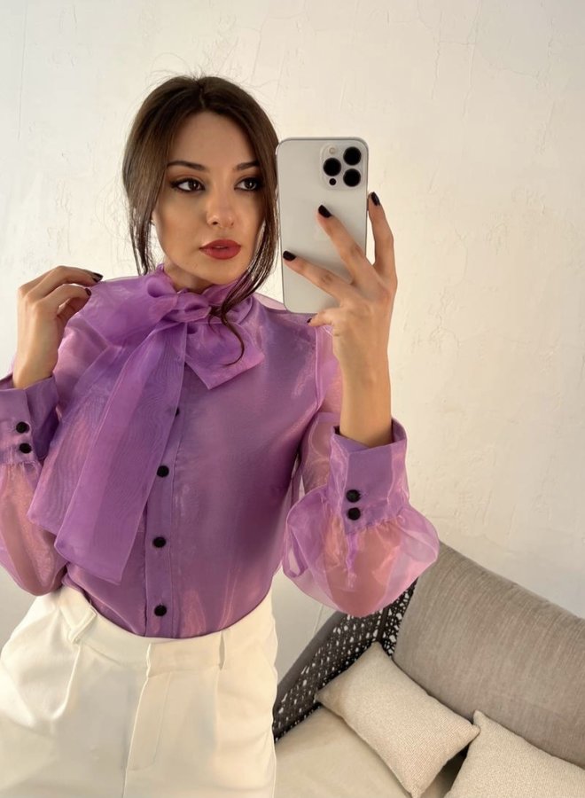 Blouse Purple Passion