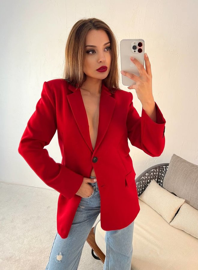 Colbert/ Blazer Classy Rood