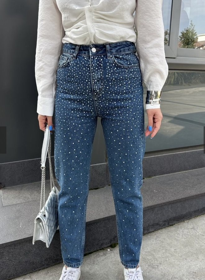 Mom Jeans Strass Deluxe