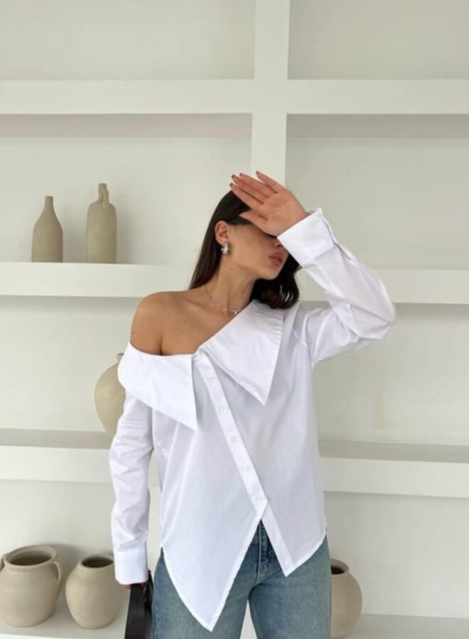 Asymmetrische Blouse Emma Wit