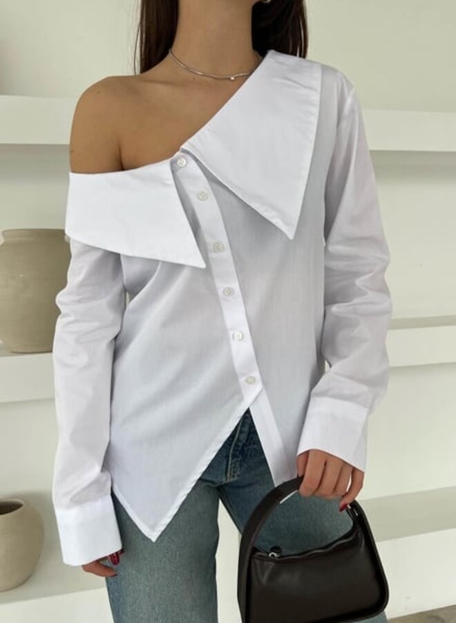 Asymmetrische Blouse Emma Wit
